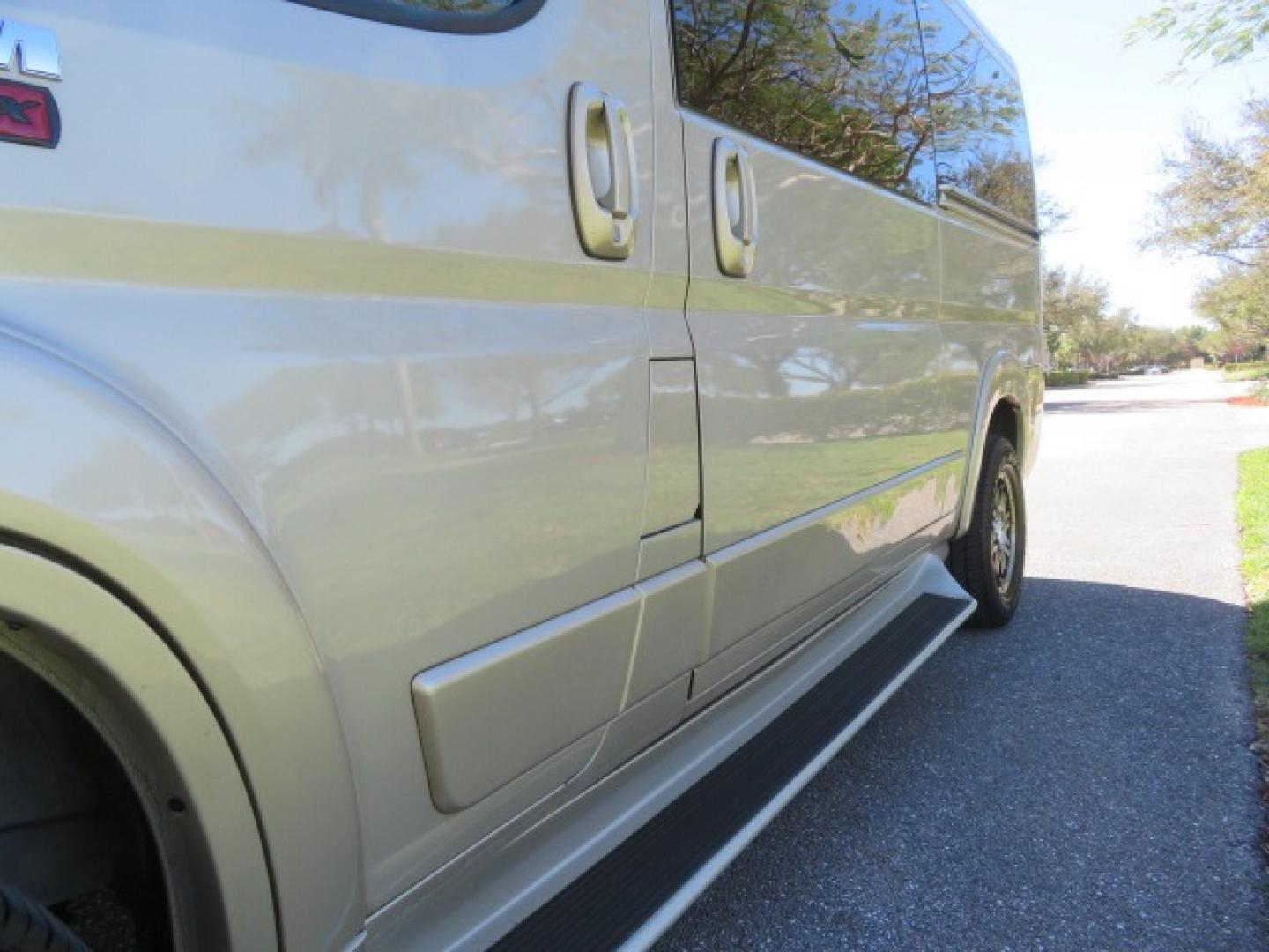 2016 Gold /Tan and Black Leather RAM Promaster (3C6TRVAG5GE) , located at 4301 Oak Circle #19, Boca Raton, FL, 33431, (954) 561-2499, 26.388861, -80.084038 - You are looking at a Gorgeous 2016 Ram Promaster Tempest X Handicap Wheelchair Conversion Van with 30K Original Miles, Lowered Floor, Dual Side Entry Doors, Power Passenger Side Entry Door, 750lb Braunability Wheelchair Lift, 4 Passenger Rear Power Bench Seat/Bed, Navigation, Rear Entertainment, Sur - Photo#35